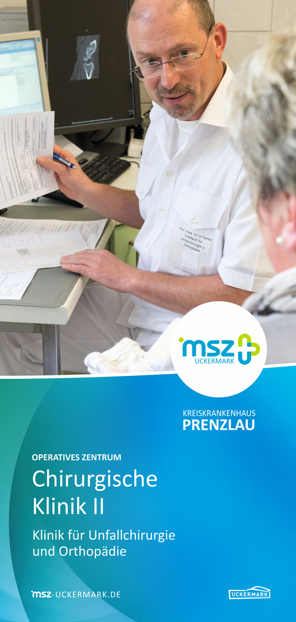 Informationsmaterial: Chirurgische Klinik II
