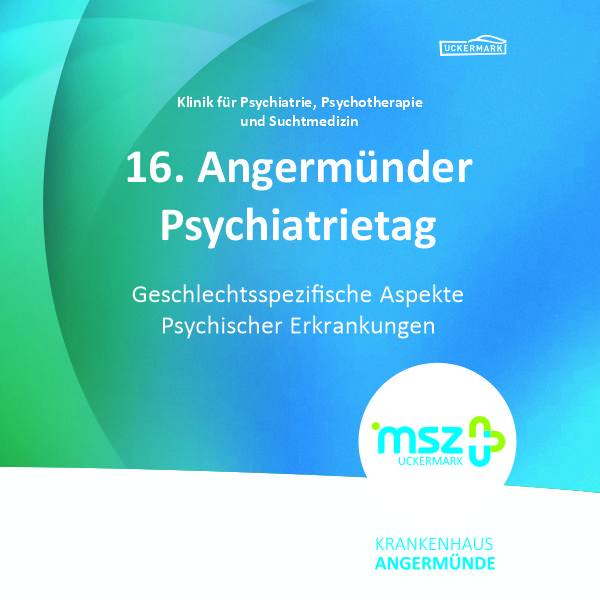 16. Angermünder Psychiatrietag