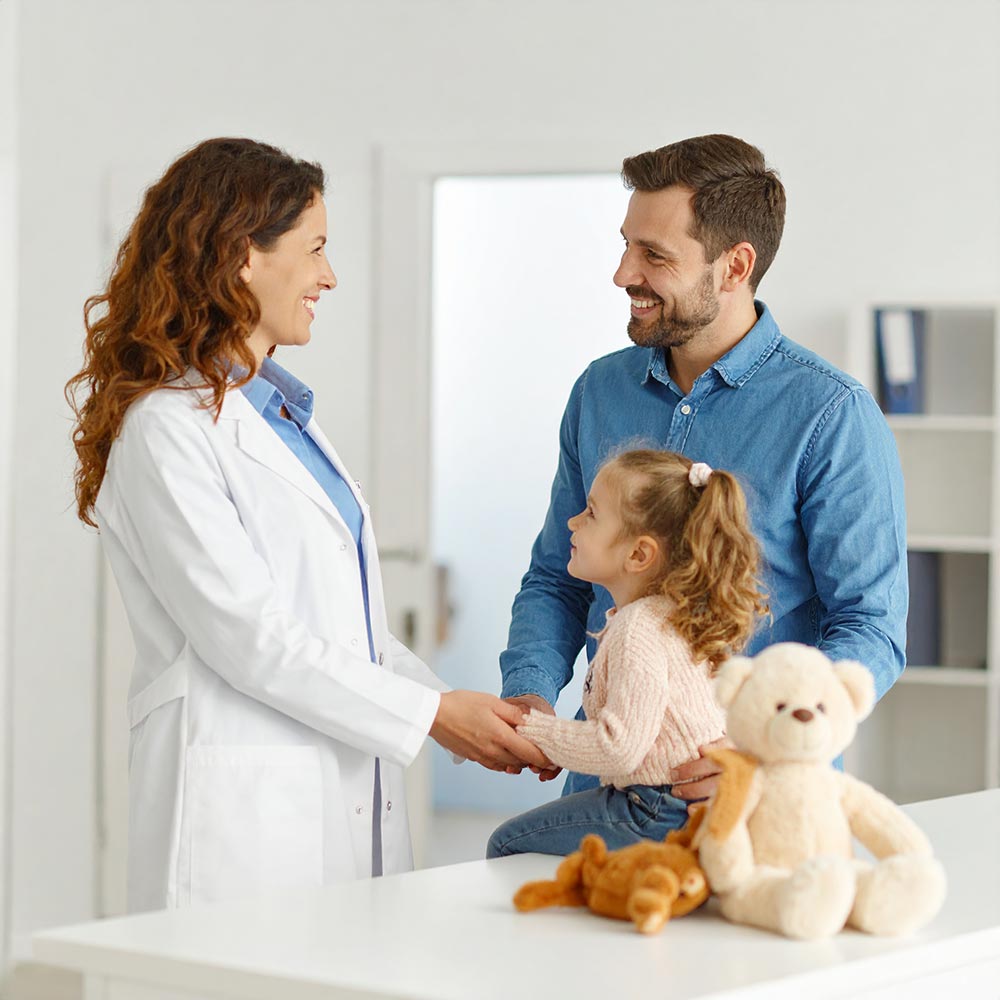 Empfangsbereich der Patientenaufnahme